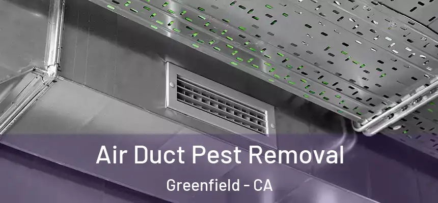  Air Duct Pest Removal Greenfield - CA